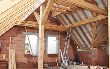 Bickleton attic trusses